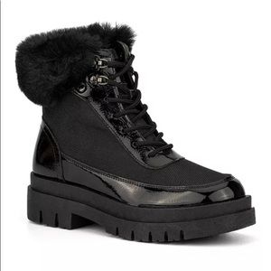 Olivia Miller AMANDA H Women's Size 8.5 M Black Hiking Boots NEW - MSRP $95